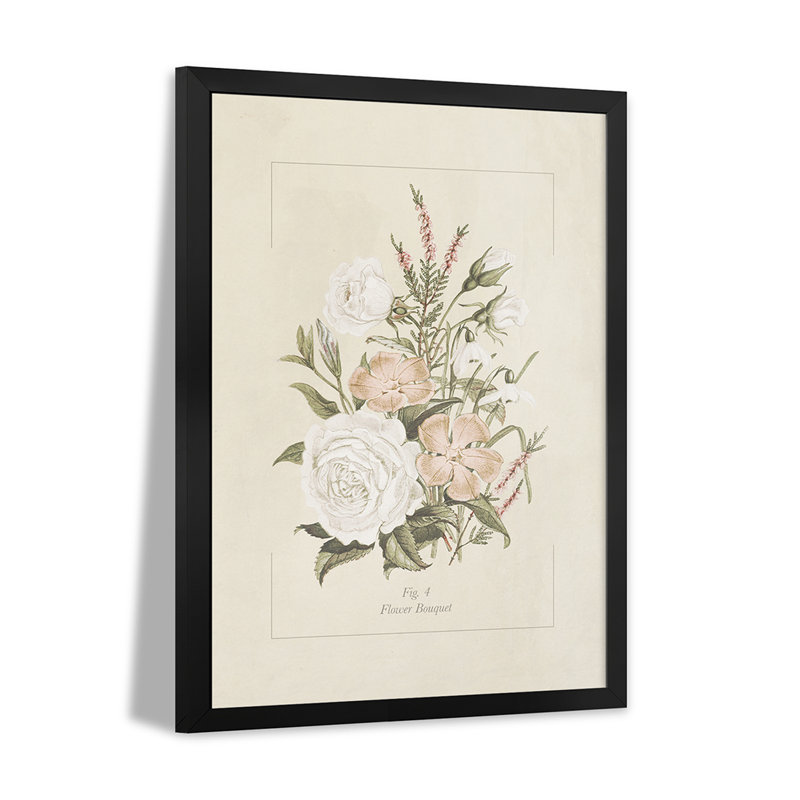 Flower Bouquet #4 - Wall Art Print - Gallery Poster, 24" H x 16" W