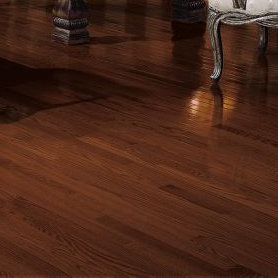 Parquet en chêne massif de 5/16 po d'épaisseur x 2 1/4 po x de longueur variable, Sierra