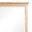 Chêne naturel noyer de 44 po X P 38 po Miroir rectangulaire H
