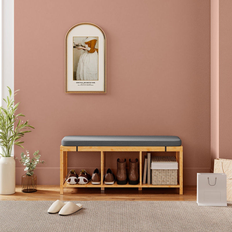4 Pair Shoe Storage Bench