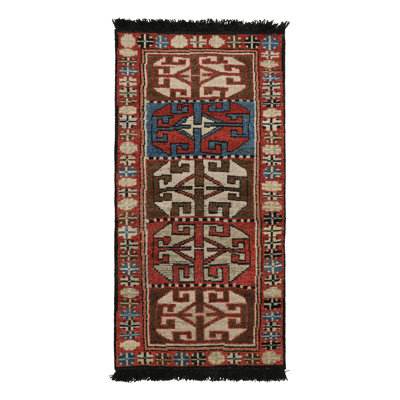 Burano Hand Knotted Wool Geometric Area Rug