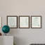 Verdure Ferns I - ensemble de 3 peintures sur toile encadrées-1399826423-1399826408