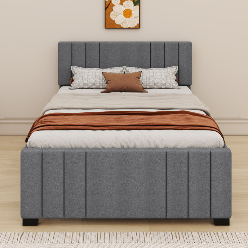 Upholstered Platform Bed