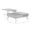 Table basse à plateau relevable Northgate