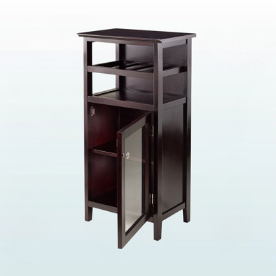 Wine Cabinet, Espresso by Winston Porter