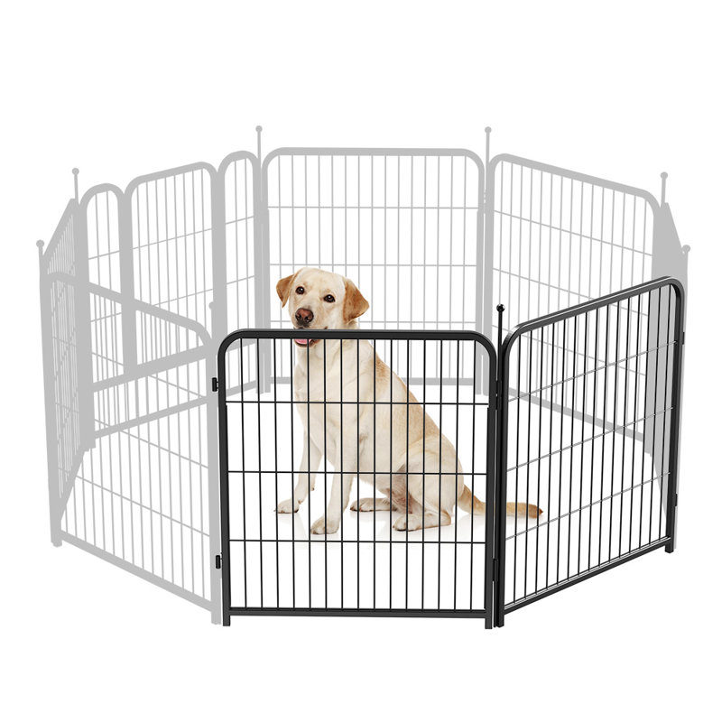 2 panneaux d'extension pour enclos pour chien, H 32 po x l 28,50 po
