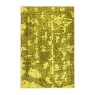 Washable Abstract Indoor Rug