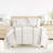 Duvet Cover Set Patterned Microfiber Ultra Soft Bedding in Natural Geo Lines-105813892