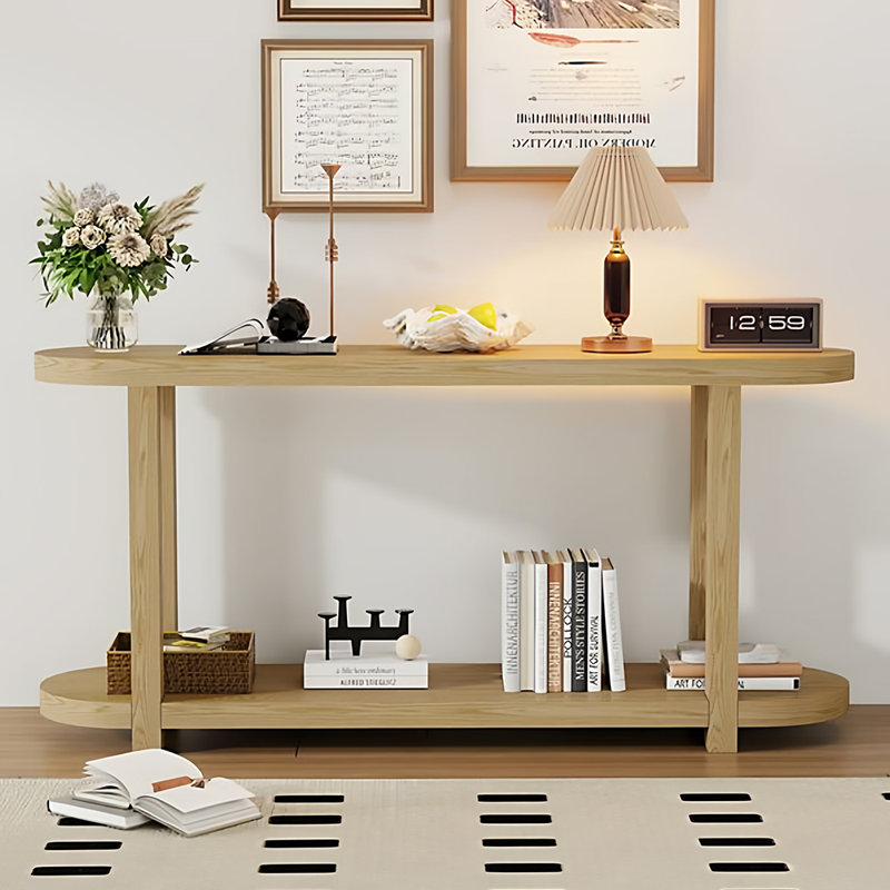 Console nordique de style pastoral simple, H 29,9 po x l 70,9 po x P 15,7 po