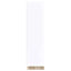 Bibliothèque blanche et pin vieilli 65 tablettes à 8 tablettes