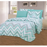 Microfiber Chevron Sheet Set