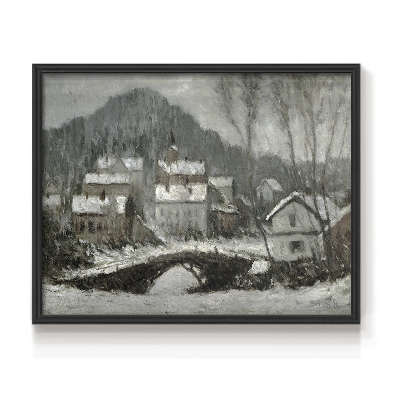 Paysages rétro-XC III-impression encadrée - réaménageable, H 22 po x l 28 po, Noir