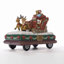 Figurine de traîneau avec cadeaux de Noël Precious Moments Santa 3,9 pouces