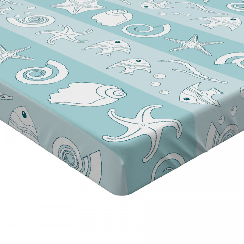 Microfiber Fitted Sheet, Full Fitted Sheet, Pattern 2