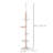 Adjustable Height Floor-to-Ceiling Vertical Cat TreeCat Climbing Tower