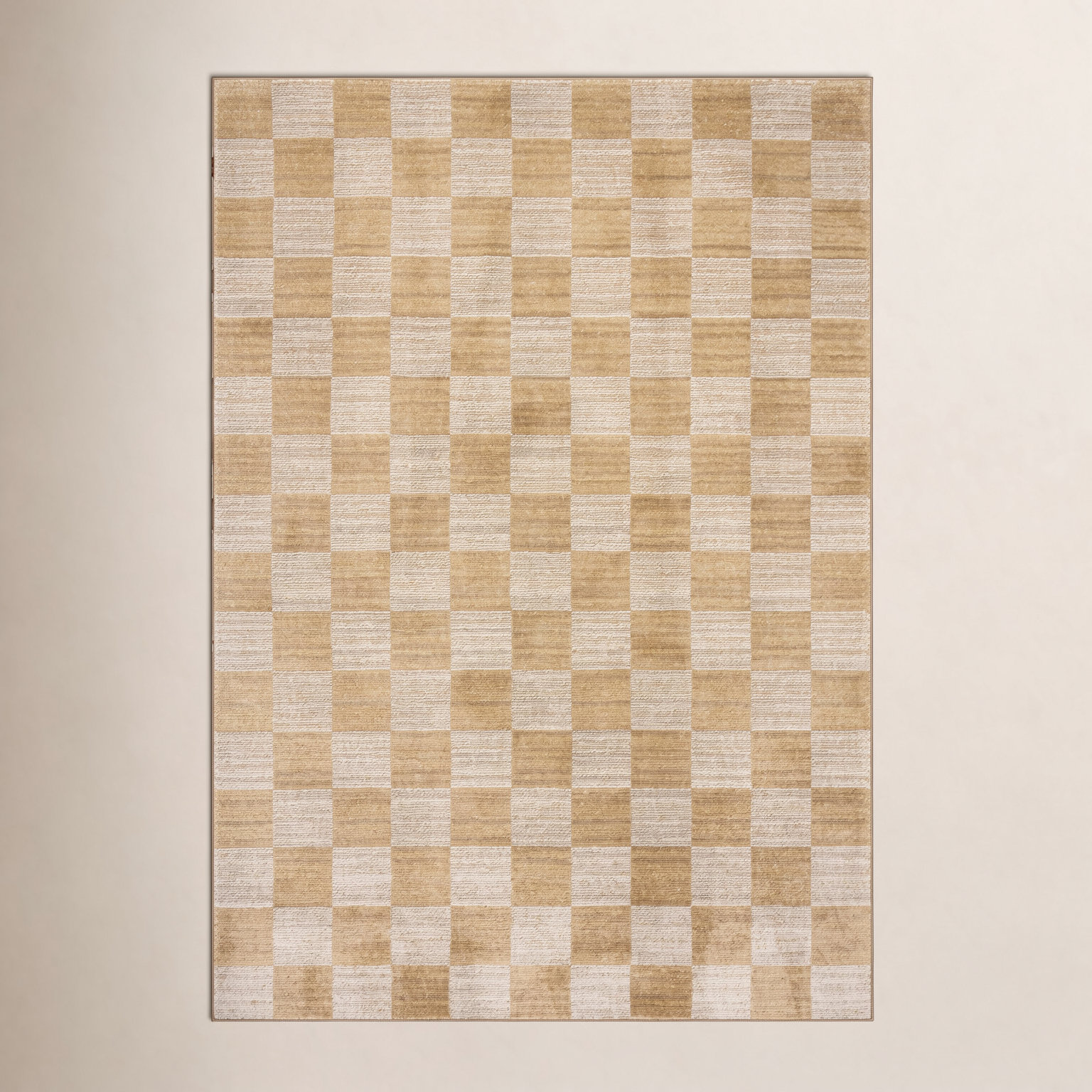 Chris Loves Julia x Loloi Calvin Apricot Ivory Rug, Rectangle 7'10" x 10'