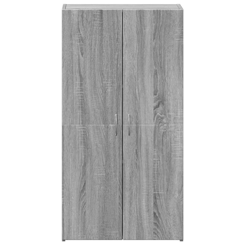 Storage Cabinet, Grey Sonoma