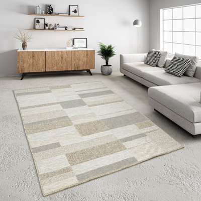 Brown/Beige Indoor/Outdoor Rug