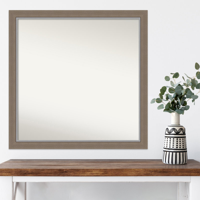 Flat Mirror, 29" x 29"