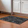 Premium Machine Washable Prisco Charcoal Rug