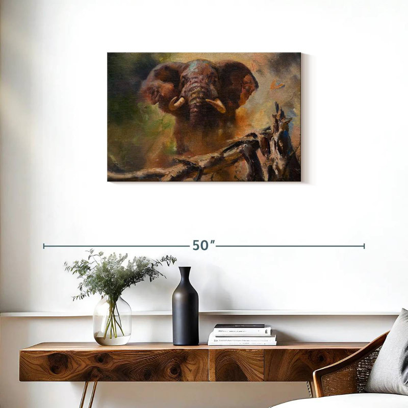 Brampt Elephant's Dream, 20" H x 30" W