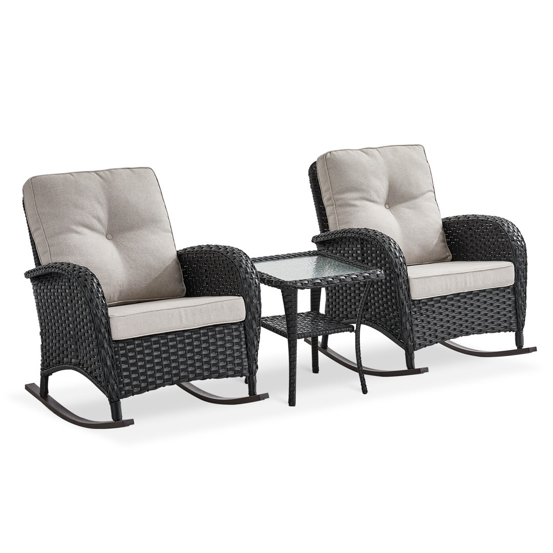 Artiana 3 Piece Seating Group with Cushion Lark Manor™ Cushion 