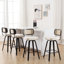 Tabouret de bar et de comptoir pivotant Lucania-377456196-372325214-362399369