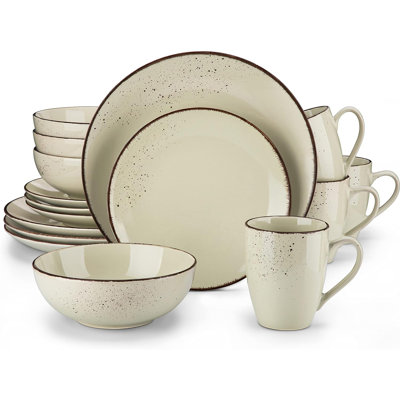 16 piece dinnerware set, service for 4