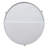 Sowers Round Coffee Table with Storage in White and Natural