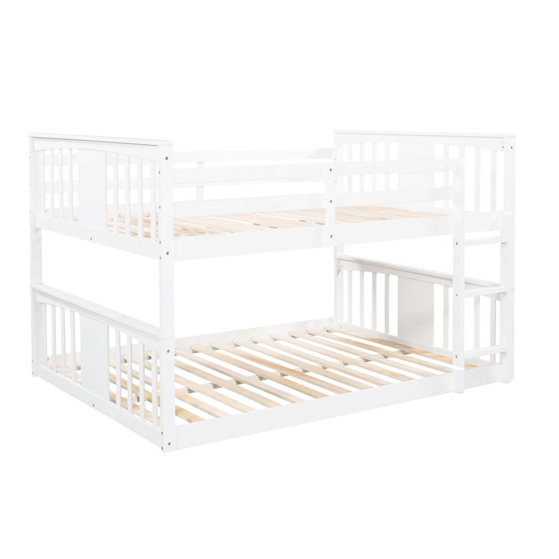 Lit plateforme Imery, Lit simple, Blanc