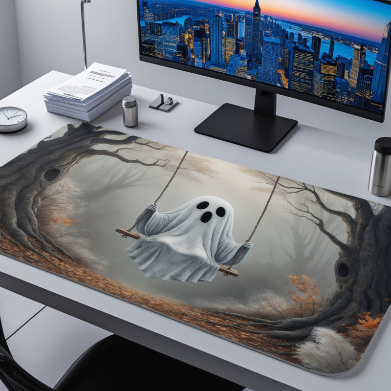 Polyester Desk Pad, 31.5x15.5