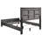 Kardelen Panel Bed in Dark Gray-1236759447