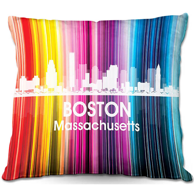 Coussin en dessous du canapé-lit à las vegas de las city ii, 18 po x 18 po, Boston, Massachusetts
