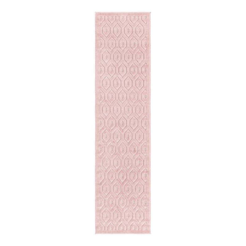 Hearon Geometric Indoor / Outdoor Rug, Runner 2' x 8'