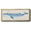 Baleine rustique II - toile encadrée