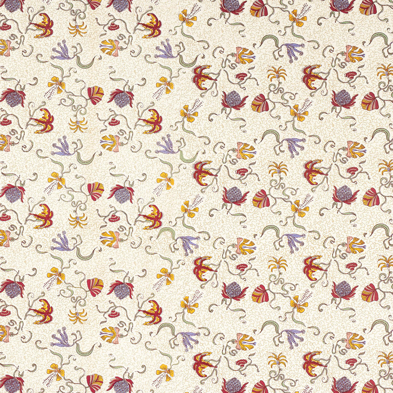 Clowe Tablecloth, 90" Square, Red/White