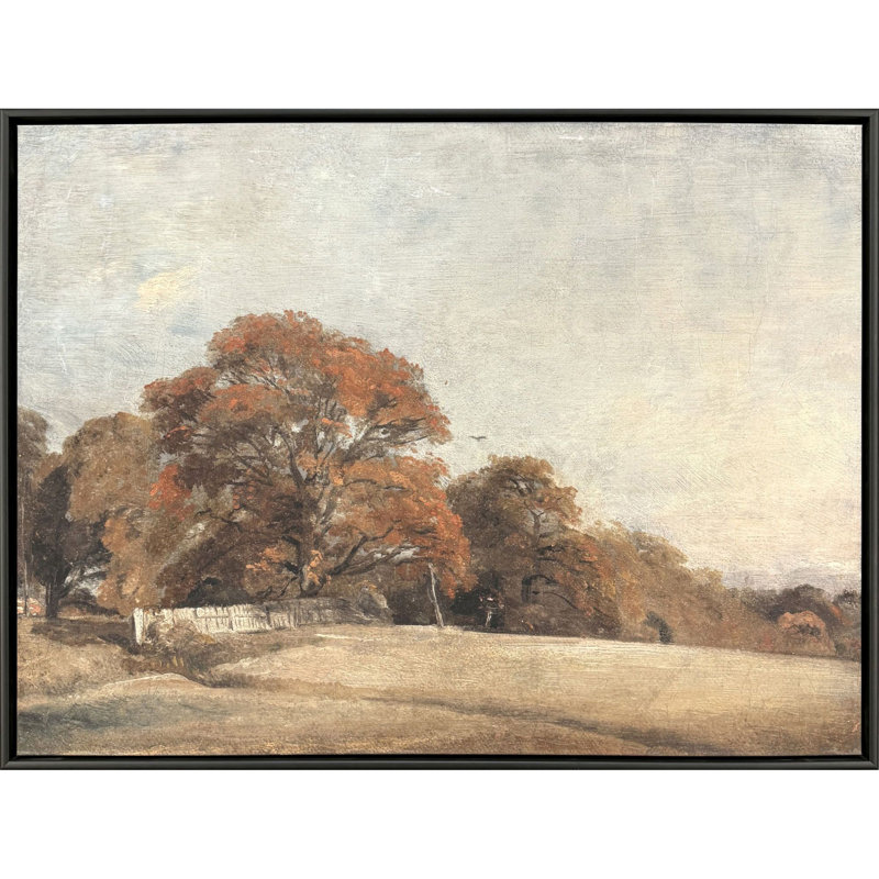 An Autumnal Landscape Canvas