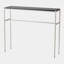 Cut Iron 38'' W Marble Console Table-752566114-752566115