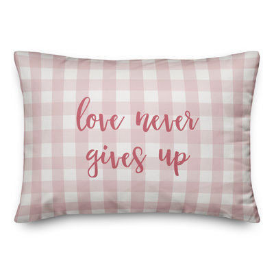 Plaid Throw Pillow