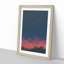 Shooting Star over Mexico in Abstract - Picture Frame Graphic Art Print-55764539-55764540