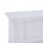 Mastrangelo 45.5'' W White Electric Fireplace with 4700 BTU