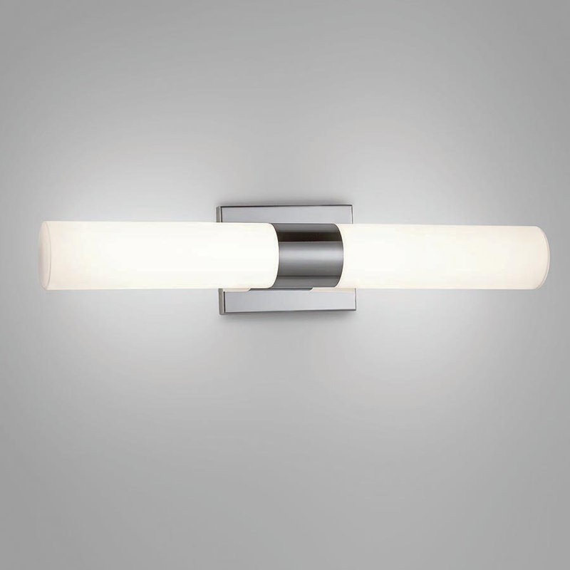 Elementum 1 - Light LED Bath Bar, 3000K, Brushed Nickel, 4.5" H x 22" W x 3.5" D