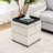 Sierra 18" Wide Tufted Square Ottoman Storage-1833108063