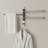 Wall-Mount Swivel Towel Bar With Hooks-119751706
