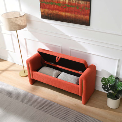 Banc de bout avec accoudoirs et rangement Modern Teddy Bed