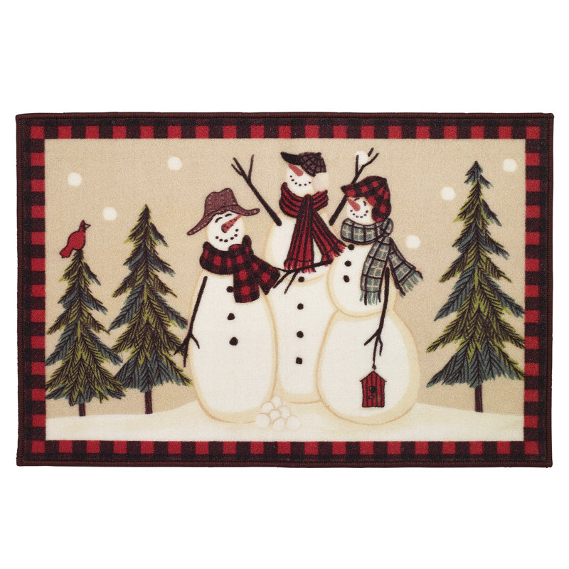 Bonhommes de neige Jalles collecte carpette