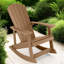 Chaise berçante d'extérieur en plastique surdimensionnée toutes saisons Adversi-150128215
