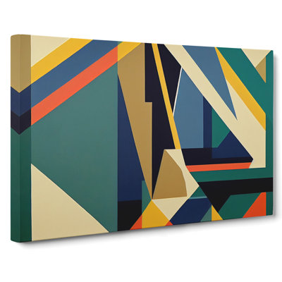 Modern Abstract Shapes Vol.1 - Wrapped Canvas