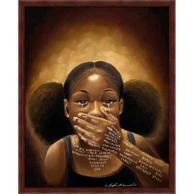"Words We Never Said" par Salaam Muhammad - cadre photo, impression