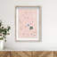 Oliver Gal Pieces of Me Blush Abstract - Luxury Shadowbox Framed Wall Art-390453692-390453693